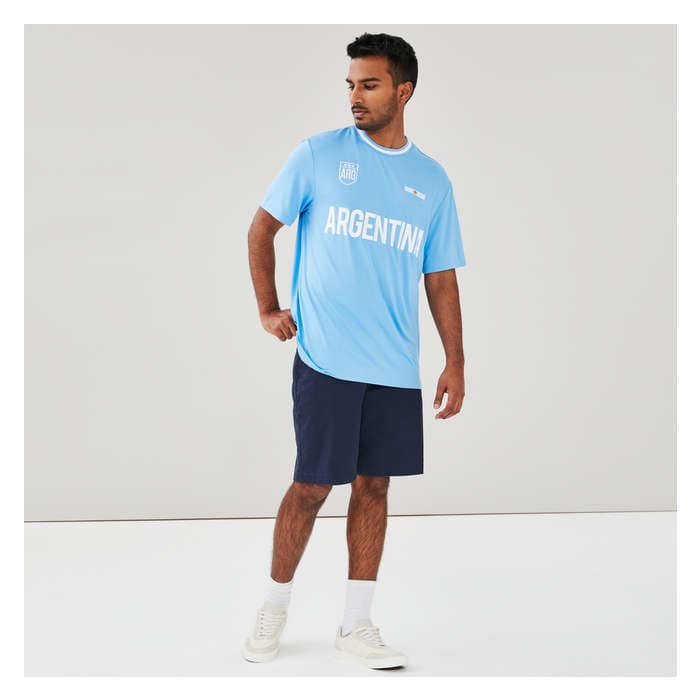 Men's Adult Argentina Soccer Jersey T-Shirt